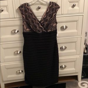 Black cocktail dress